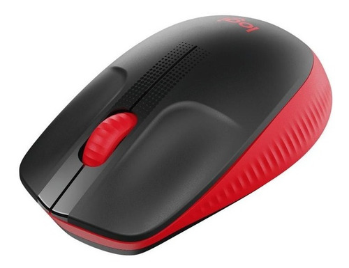 Mouse Logitech Inalambrico M190 Rojo 