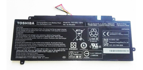 Bateria Toshiba Pa5189u B5162sm B5112 P55w Series