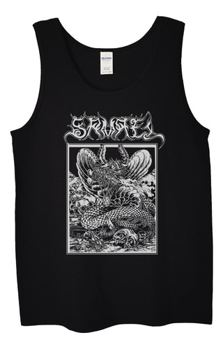 Polera Musculosa Samael Worship Him Metal Abominatron