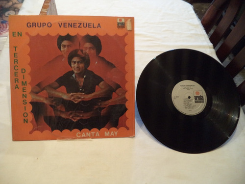 Grupo Venezuela En Tercera Dimension Lp Mexicano D Coleccion