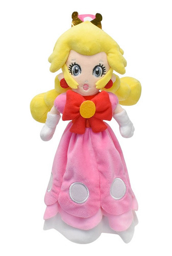 Super Mario Princess Toadette Peach Muñeca Peluche Regalo 