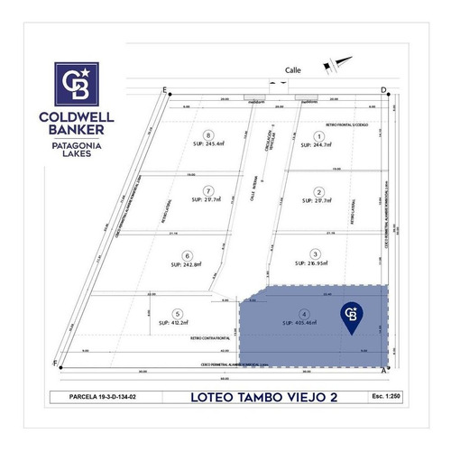 Imagen 9 de 10 de Lote En Ph De 254 M2 - Uf 8 - Tambo Viejo 2- Dina Huapi