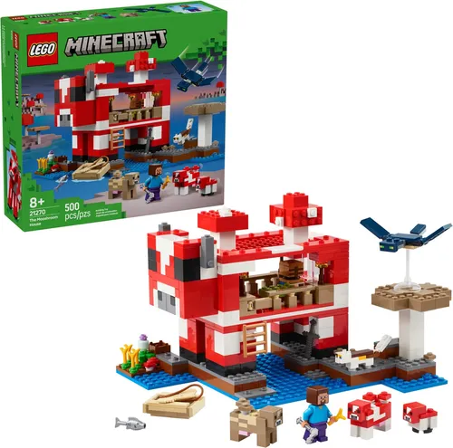Set De Construcción Lego Minecraft 21270 500 Piezas En Caja