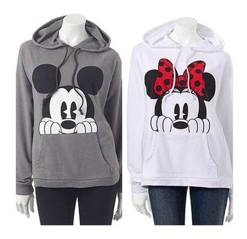 Set De Sudaderas Mickey Y Minnie Mouse Disney 4 Pzas