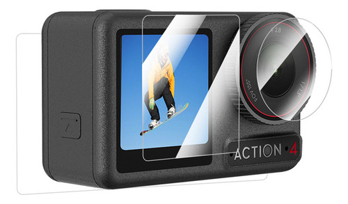 Bn Película Templada Para Dji Osmo Action 4