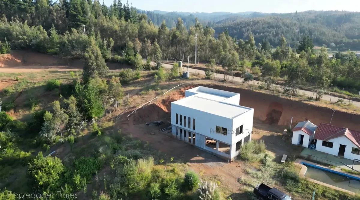 Imagen 1 de 20 de Casa Casona Semiterminada, 25 Min De Concepción, Copiulemu,