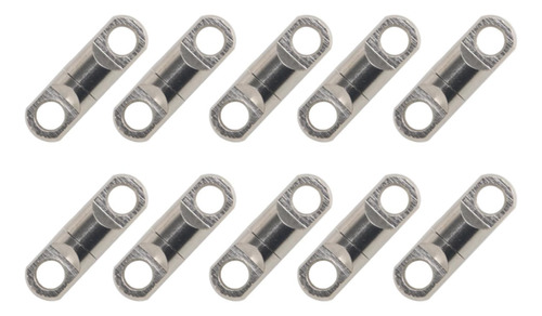 10 Piezas De Pesca Giratoria Con Anillos , Pequeños 5 Mm