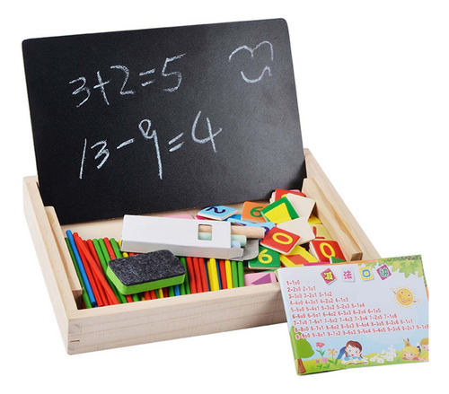 Juguetes De Madera, Juegos De Matemáticas, Bloques Y Palos