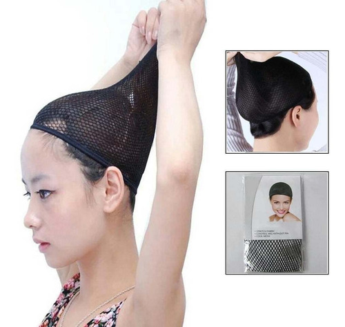 Gorro Malla Para Cabello Set X6 Unds Reutilizable Elastica