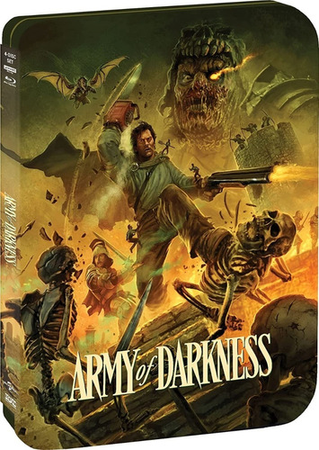 4k Ultra Hd + Blu-ray Army Of Darkness Steelbook Subt Ingles