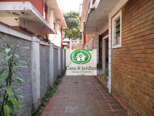 Imagem 9 de 15 de Casa Com 4 Dormitórios Para Alugar, 350 M² Por R$ 15.000,00/mês - Boqueirão - Santos/sp - Ca1011