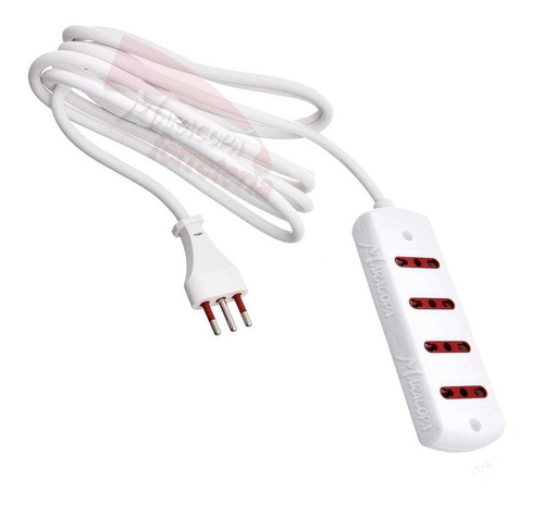 Imagen 1 de 6 de Alargue Conatel Zapatilla 4 Linea Modular 5 Metros Nuevo