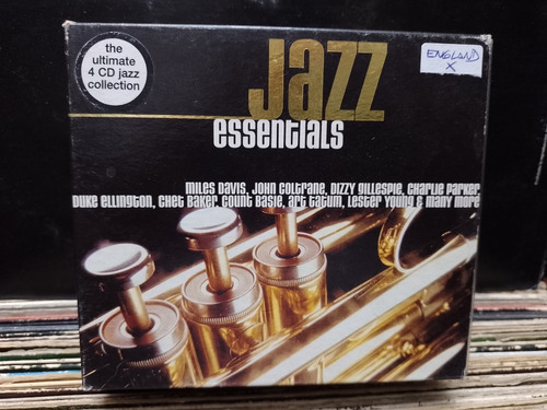 Miles Davis Coltrane Varios Jazz Essentials Cd Box England 