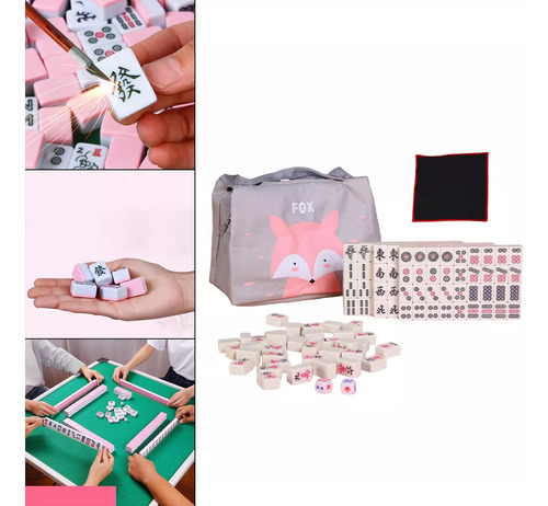 Bolso Portátil Mini Mahjong