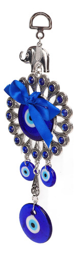 Llavero Colgante Con Forma De Ojo Azul, Lucky Blessing, Meta