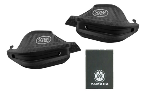 Protetor De Mao Yamaha Tenere 250 - Scam  - Preto