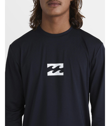 Lycra De Surf Billabong Hombre All Day Wave Lf Negro