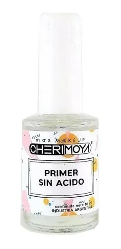 Primer Sin Acido Cherimoya 10ml Uñas Esculpidas Semipermanen