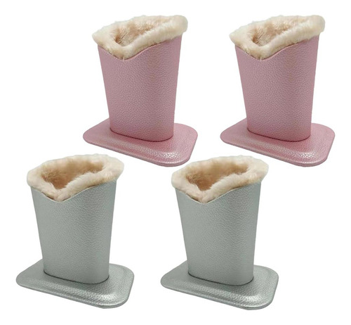 4 Piezas De Material Cuero Con De Suave Para De Noche De