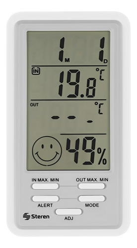 Termómetro Digital Con Sensor Humedad - Ter-150