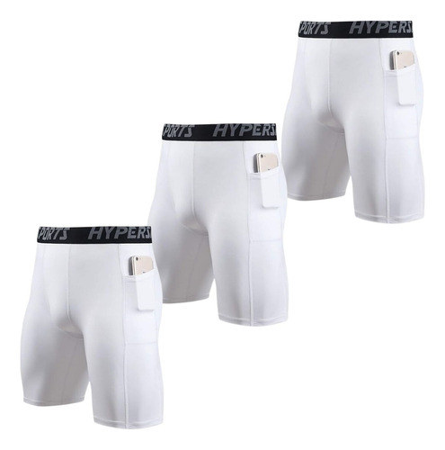 Boxer Largo Hombre Elástico Deportivo Secado Rápido Pack 3