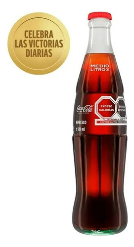 Refresco Coca Cola De Vidrio 500 Ml