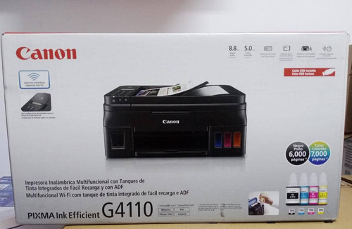 Imagen 3 de 3 de Impresora Tinta Continua Multifuncional A Color Canon G4110