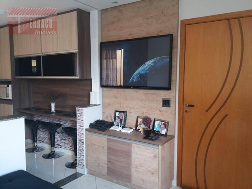 Cobertura À Venda, 50 M² Por R$ 330.000,00 - Vila Helena - Santo André/sp - Co0383