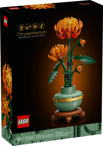 Lego Icons 10368 Set De Construcción Floral: Crisantemo