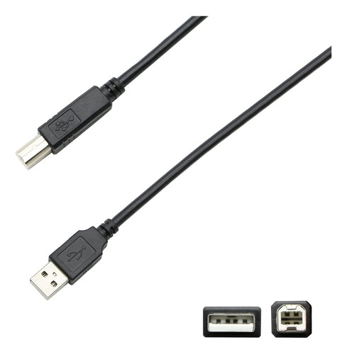 Cable Usb B Midi Compatible Con M-audio Oxygen 49 32 Mk3, 10