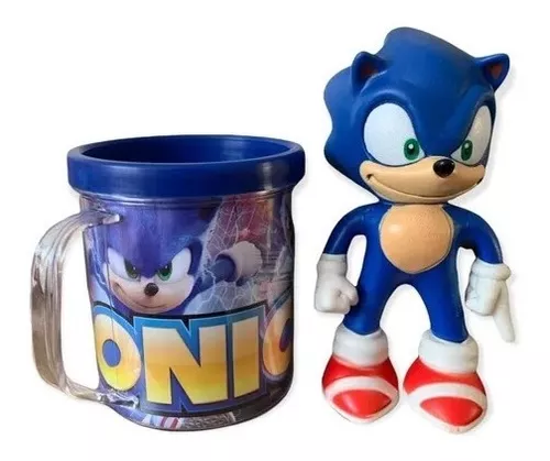 Boneco Sonic The Hedgehog Grande Original Sega 25cm em Promoção é