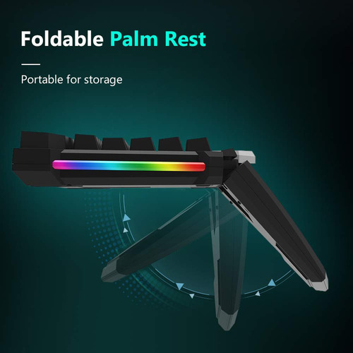 Imagen 6 de 10 de Teclado Keypad Gamer Mecánico Profesional Delux T6 / Rgb