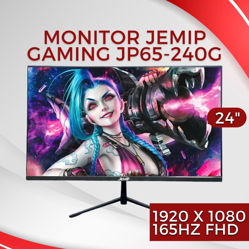 Monitor Jemip Gaming Jp165-240g 1920x1080p 165hz Fhd Nuevos