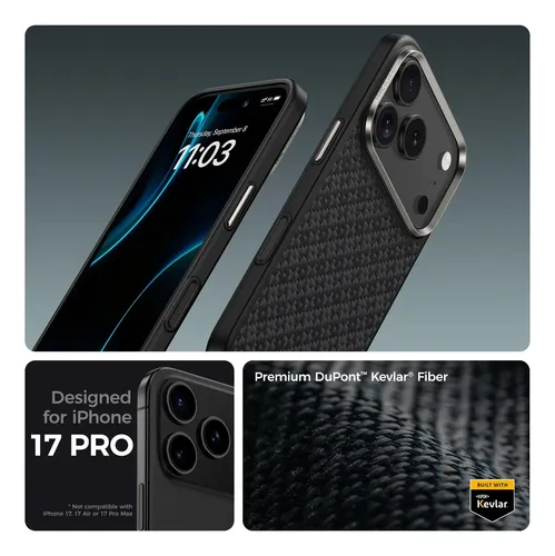 Capa Benks Armorgrid Armorpro Para iPhone 17 Pro Kevlar Mags