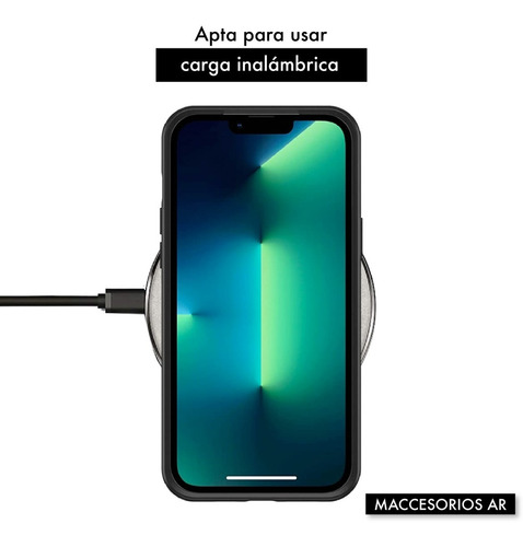 Imagen 3 de 10 de Funda Magsafe Silicona Compatible Con iPhone 12