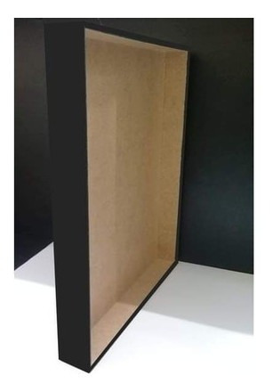 Imagem 2 de 2 de Quadro Mdf - Xícara Geométrico