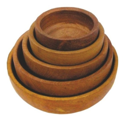 Cazuela Bowl Algarrobo Maderas Ferpas  10 Cms