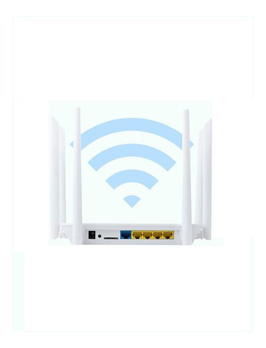 Modem Router 4g Wifi 5ghz Lan Urbano Rural 6 Antenas