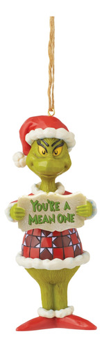 Enesco Jim Shore Dr. Seuss The Grinch You're A Mean One Ador