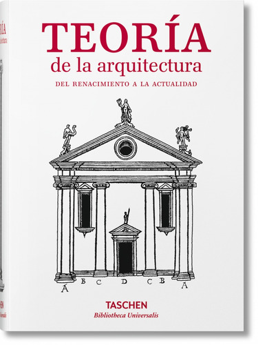Teoria De La Arquitectura. Autores Varios. Taschen