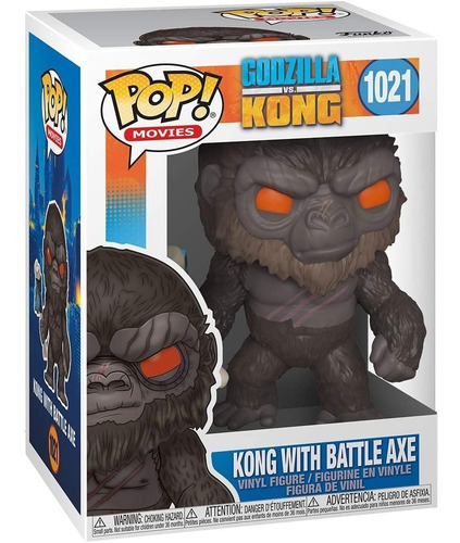 Funko Pop Godzilla Vs Kong Kong With Battle Axe
