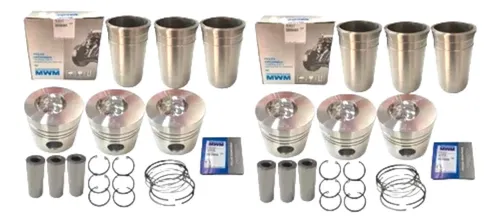 comprar Kit Motor Original Mwm D229 Aspirado Para 6 Cilindros