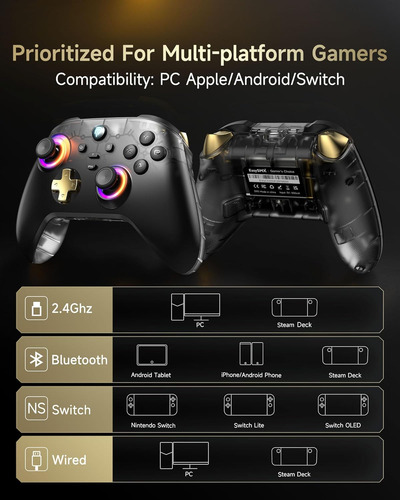Easysmx D05 Pc Controller - Enhanced Wireless Bluetooth P...