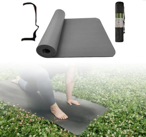 Esterilla Mat De Yoga Antideslizante Espuma Cómoda De 3mm