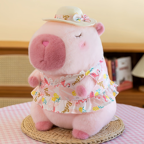 Peluche Infantil De Capibara De 24 Cm