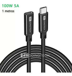 Usb Extension Cable C Type C Male A Extender Cable 100w 10g