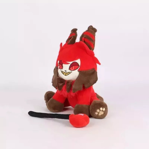 Mz De Muñeco De Peluche Hazbin Hotel Alastor Meow, Regalo De