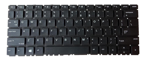 Teclado De Repuesto Negro Inglés Para Hp 430 435 G6