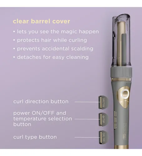 Curling Iron Conair Curl Secret, Barril Automático De 3/4 Pu