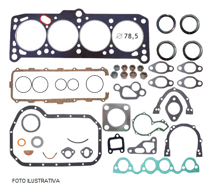 Junta Motor Fiat Uno 1.6 8v. 85/.. Sevel S/ret.   40606cbsc